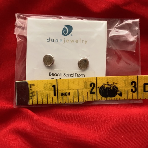 Dune Jewelry Cape Cod Beach sand stud earrings NWT - Picture 3 of 5
